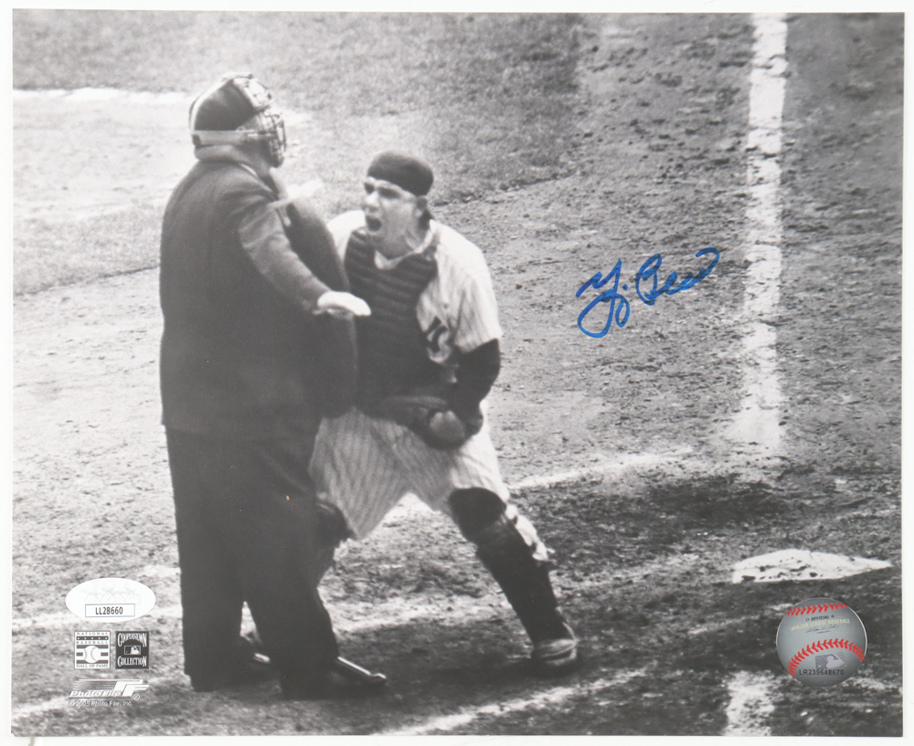 Yogi Berra Signed Yankees 8x10 Photo (JSA) at PristineAuction.com Yogi Berra Signed Yankees 8x10 Photo (JSA) at PristineAuction.com