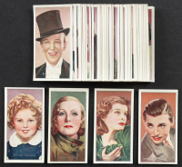 1936 Carreras Ltd "Film Stars" Cigarettes Cards Complete Card Set Of (50) Cards at PristineAuction.com