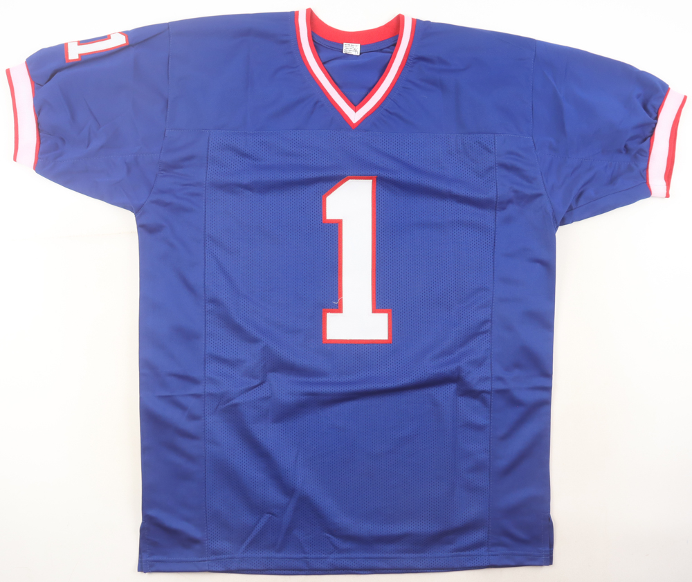 Marv Levy Signed Jersey Inscribed "HOF '01" (JSA) at PristineAuction.com Marv Levy Signed Jersey Inscribed "HOF '01" (JSA) at PristineAuction.com