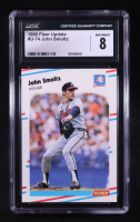 John Smoltz 1988 Fleer Update #U74 XRC (CGC 8) at PristineAuction.com