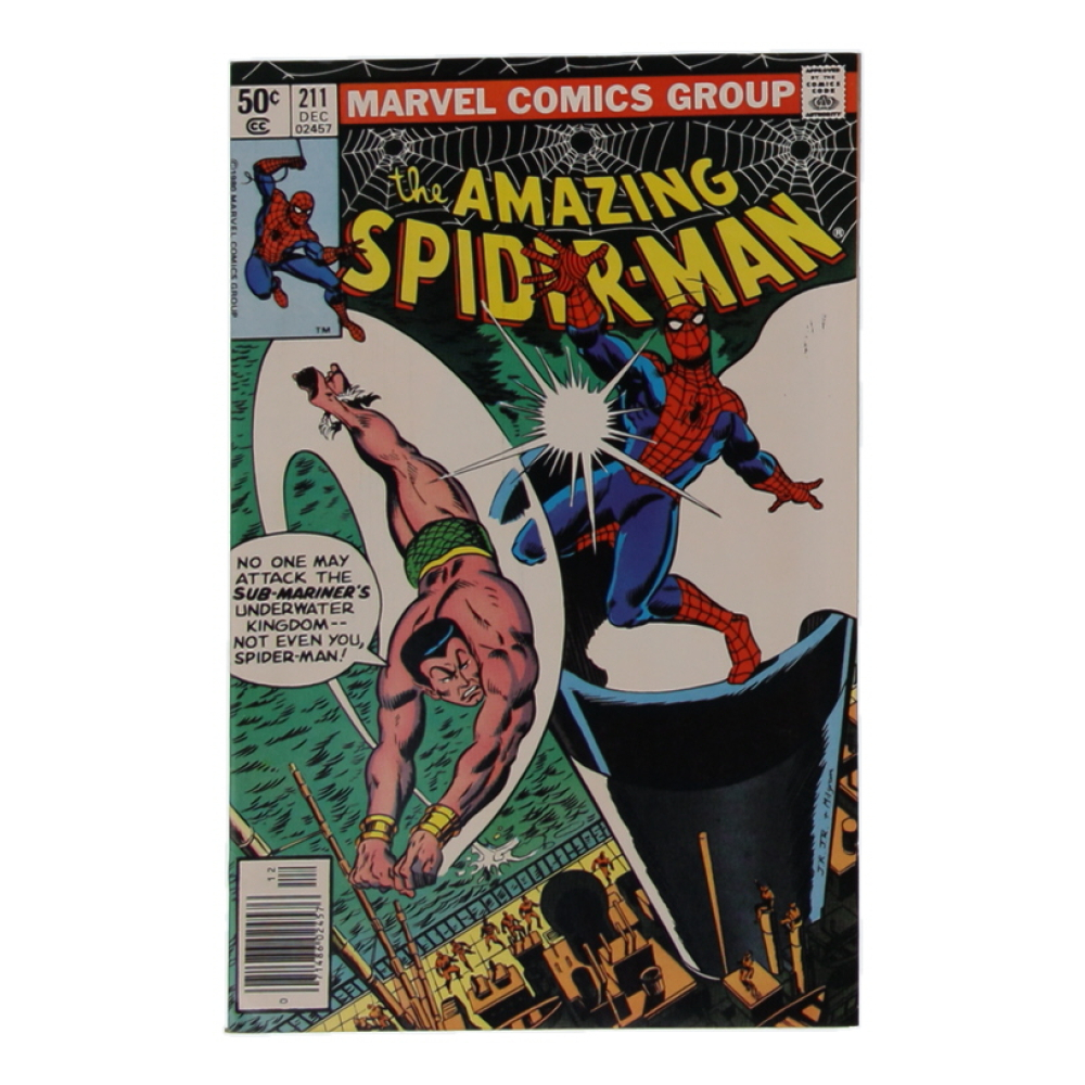 1980 "The Amazing Spider-Man" #211 Marvel Comic Book at PristineAuction.com
