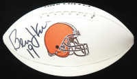 Bernie Kosar Signed Browns Logo Football (Beckett) at PristineAuction.com