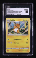 Raichu 2023 Pokemon Trading Card Game Classic Charizard and Ho-Oh ex Deck #009 (CGC 10) at PristineAuction.com