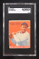 Babe Ruth 1933 Goudey #149 (SGC Authentic) at PristineAuction.com