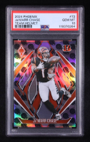Ja'Marr Chase 2024 Panini Phoenix Team Helmet #72 #173/399 (PSA 10) at PristineAuction.com