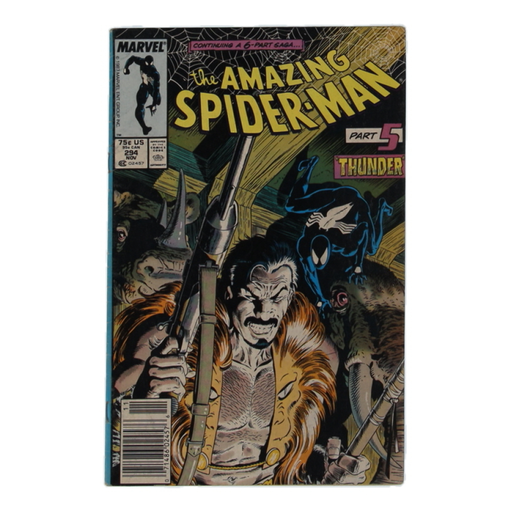 1987 "The Amazing Spider-Man" #294 Marvel Comic Book at PristineAuction.com