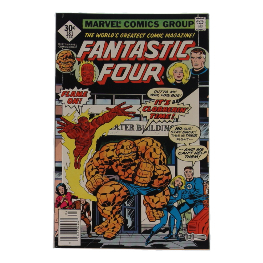 1977 "The Fantastic Four" Issue #181 Marvel Comic Book at PristineAuction.com