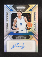 Paolo Banchero 2024 Panini Prizm Draft Picks Auto #SS-PBC at PristineAuction.com