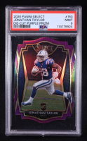 Jonathan Taylor 2020 Select Prizm Purple Die Cut #153 RC (PSA 9) at PristineAuction.com