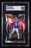 JJ McCarthy 2024 Select Prizm Silver Die Cut #24 RC (SGC 8) at PristineAuction.com