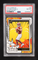 Jayden Daniels 2024 Donruss Bomb Squad #29 RC (PSA 8) at PristineAuction.com