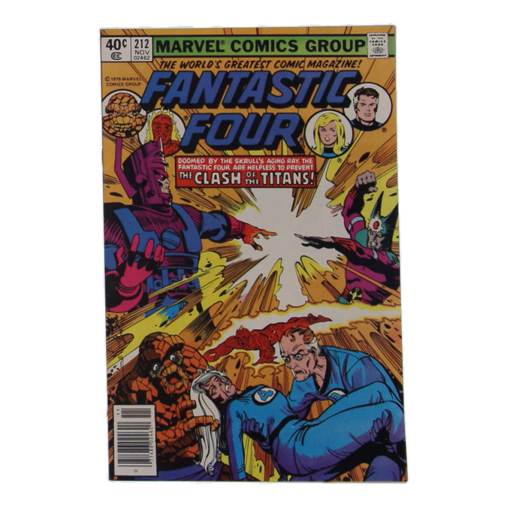 1979 "The Fantastic Four" Issue #212 Marvel Comic Book at PristineAuction.com