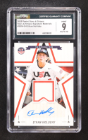 Ethan Holliday 2025 USA Baseball Stars and Stripes Stars and Stripes Signature Materials #75 RC (CGC 9 | Auto 10) at PristineAuction.com