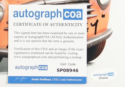 Chris Cooper Signed "Cars 3" 8x10 Photo Inscribed "Best Wishes" & "AKA 'Smokey'" (ACOA) at PristineAuction.com Chris Cooper Signed "Cars 3" 8x10 Photo Inscribed "Best Wishes" & "AKA 'Smokey'" (ACOA) at PristineAuction.com