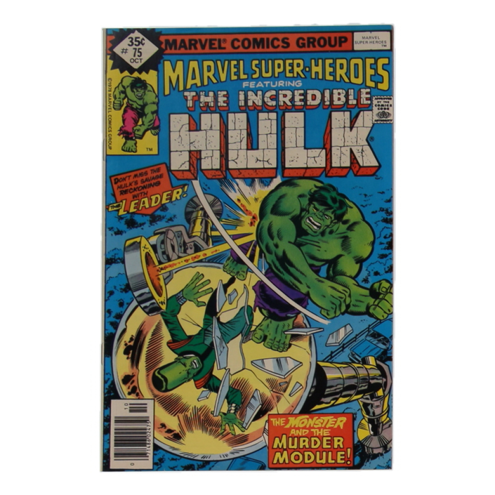 1978 "Marvel Super-Heroes" Issue #75 Marvel Comic Book at PristineAuction.com