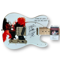 "Kings of Leon" Custom Telecaster Guitar Band-Signed By (4) with Caleb Followill, Jared Followill, Matthew Followill & Nathan Followill (JSA) at PristineAuction.com