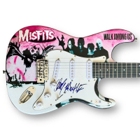 Glenn Danzig & Doyle Wolfgang Von Frankenstein Signed "Misfits" Custom Stratocaster Guitar (Beckett) at PristineAuction.com