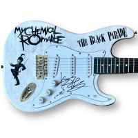 Gerard Way Signed "My Chemical Romance" Custom Stratocaster Guitar (PSA) at PristineAuction.com