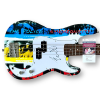 Sting Signed "The Police" Custom Fender Squire P-Bass Guitar (JSA) at PristineAuction.com