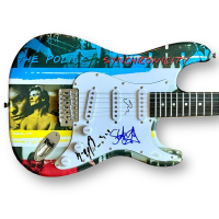 Sting, Andy Summers & Steward Copeland Signed "The Police" Custom Stratocaster Guitar (JSA) at PristineAuction.com