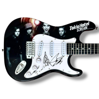 Tom Kaulitz, Gerog Listing & Gustav Schafer Signed "Tokio Hotel" Custom Stratocaster Guitar (JSA) at PristineAuction.com
