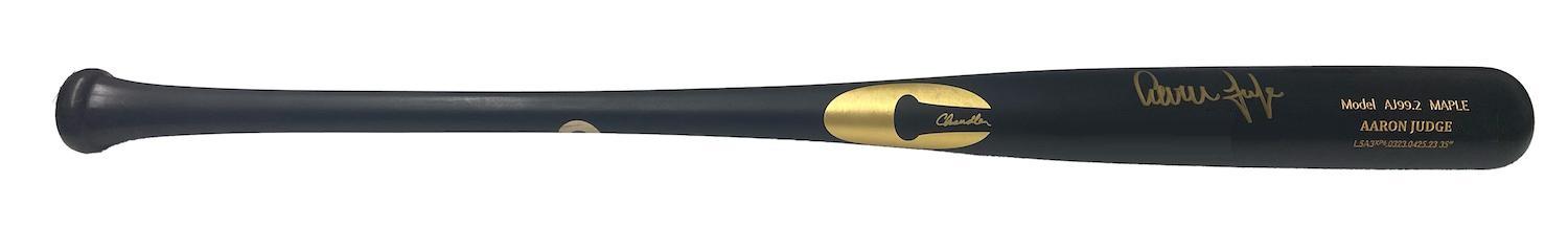 Aaron Judge Signed Chandler Player Model Maple Baseball Bat (MLB & Fanatics) at PristineAuction.com Aaron Judge Signed Chandler Player Model Maple Baseball Bat (MLB & Fanatics) at PristineAuction.com