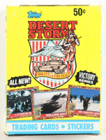 1991 Topps Desert Storm Victory Series Wax Box with (36) Packs at PristineAuction.com