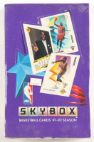 1991-92 Skybox Series 1 Basketball Hobby Box with (36) Packs at PristineAuction.com