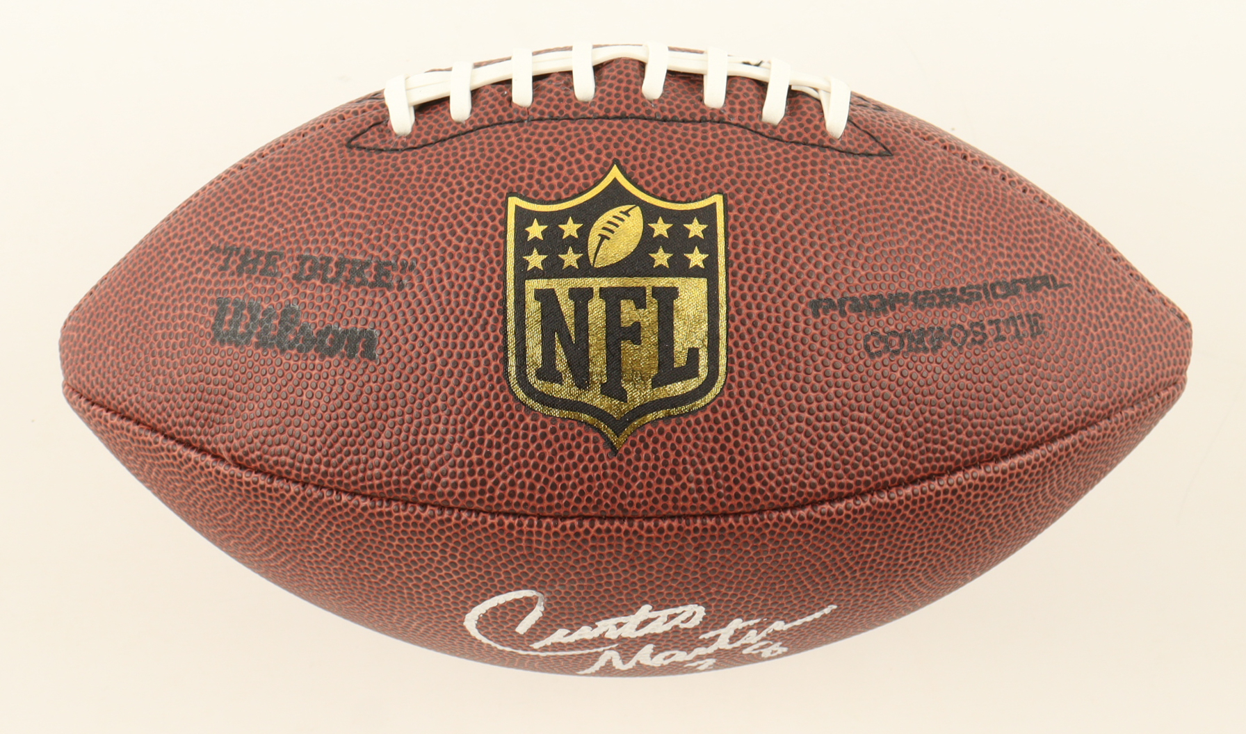 Curtis Martin Signed NFL Football (JSA) at PristineAuction.com Curtis Martin Signed NFL Football (JSA) at PristineAuction.com