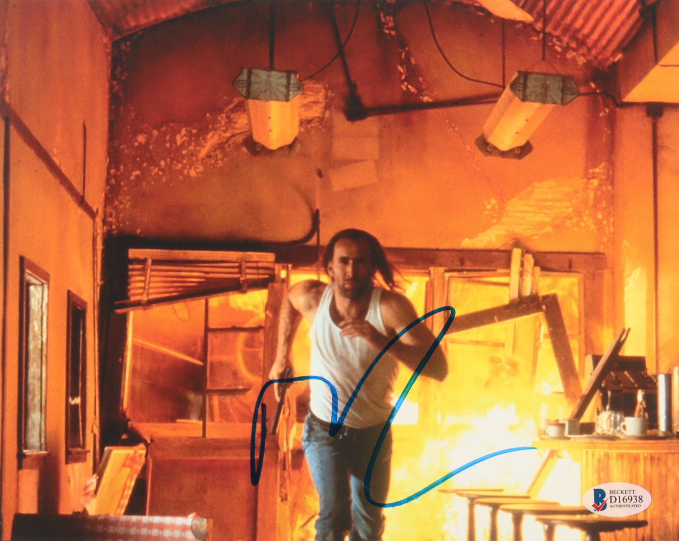 Nicolas Cage Signed "Con Air" 8x10 Photo (Beckett) at PristineAuction.com Nicolas Cage Signed "Con Air" 8x10 Photo (Beckett) at PristineAuction.com