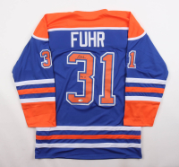 Grant Fuhr Signed Jersey Inscribed "HOF 03" (JSA) at PristineAuction.com