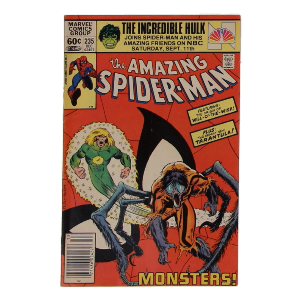 1982 "The Amazing Spider-Man" #235 Marvel Comic Book at PristineAuction.com