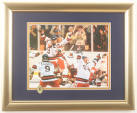 "The Miracle on Ice Team USA" Custom Framed Photo Display with Olympic Pin at PristineAuction.com