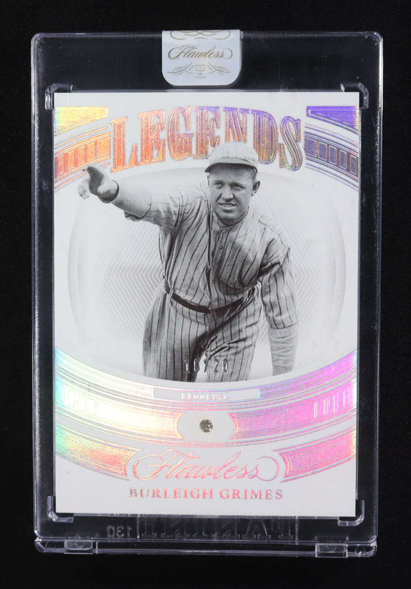 Burlleigh Grimes 2023 Panini Flawless Legends #7 #16/20 at PristineAuction.com Burlleigh Grimes 2023 Panini Flawless Legends #7 #16/20 at PristineAuction.com