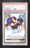 Anthony Volpe 2019 Leaf Special Release Exclusive Flag Autograph #FLAVI RC (PSA 10) at PristineAuction.com