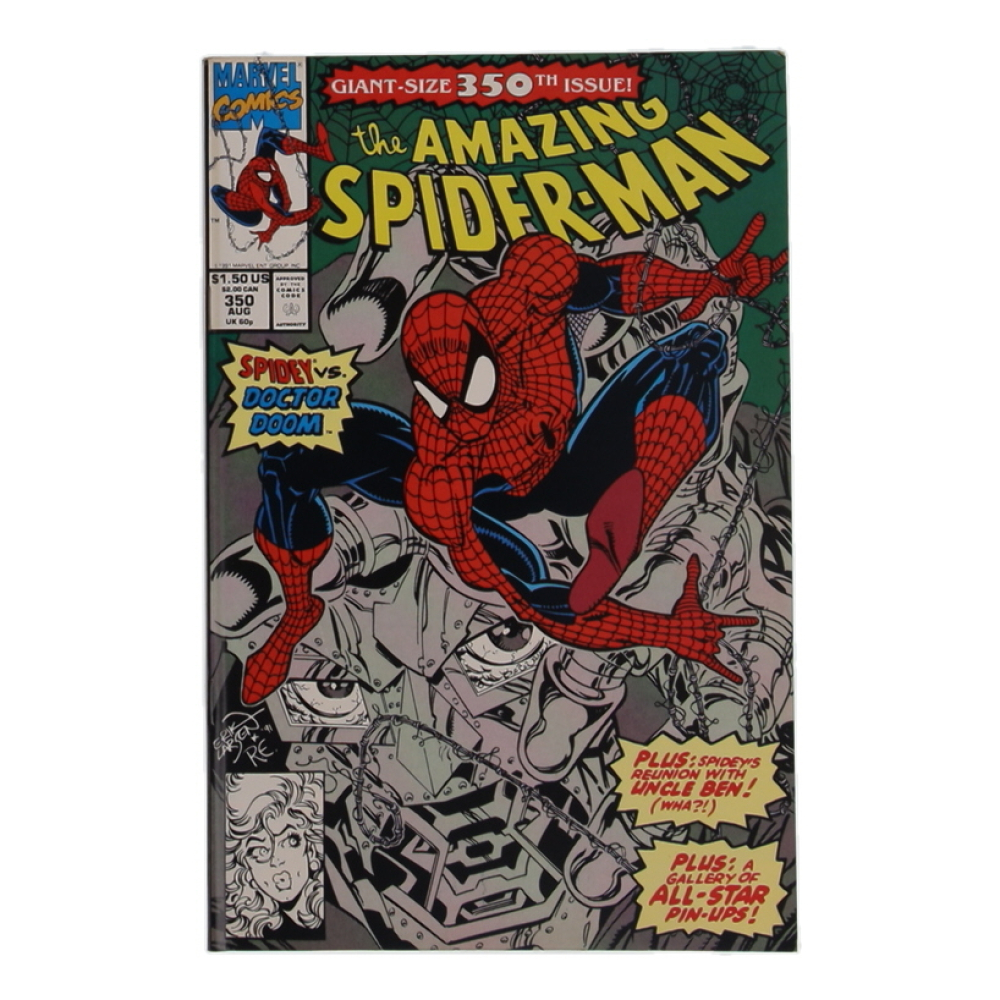 1991 "The Amazing Spider-Man" #350 Marvel Comic Book at PristineAuction.com