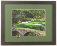 "Augusta National Golf Course" Custom Framed Photo Display with Masters Pin at PristineAuction.com