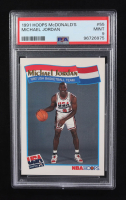 Michael Jordan 1991 NBA Hoops McDonald's #55 (PSA 9) at PristineAuction.com