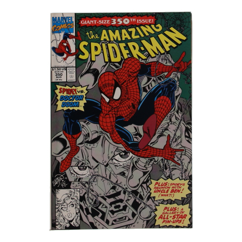 1991 "The Amazing Spider-Man" #350 Marvel Comic Book at PristineAuction.com