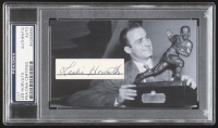 Les Horvath Signed Heisman Cut Collage (PSA) at PristineAuction.com