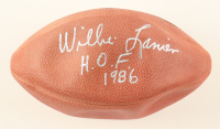 Willie Lanier Signed NFL Football Inscribed "HOF 86" (JSA) at PristineAuction.com