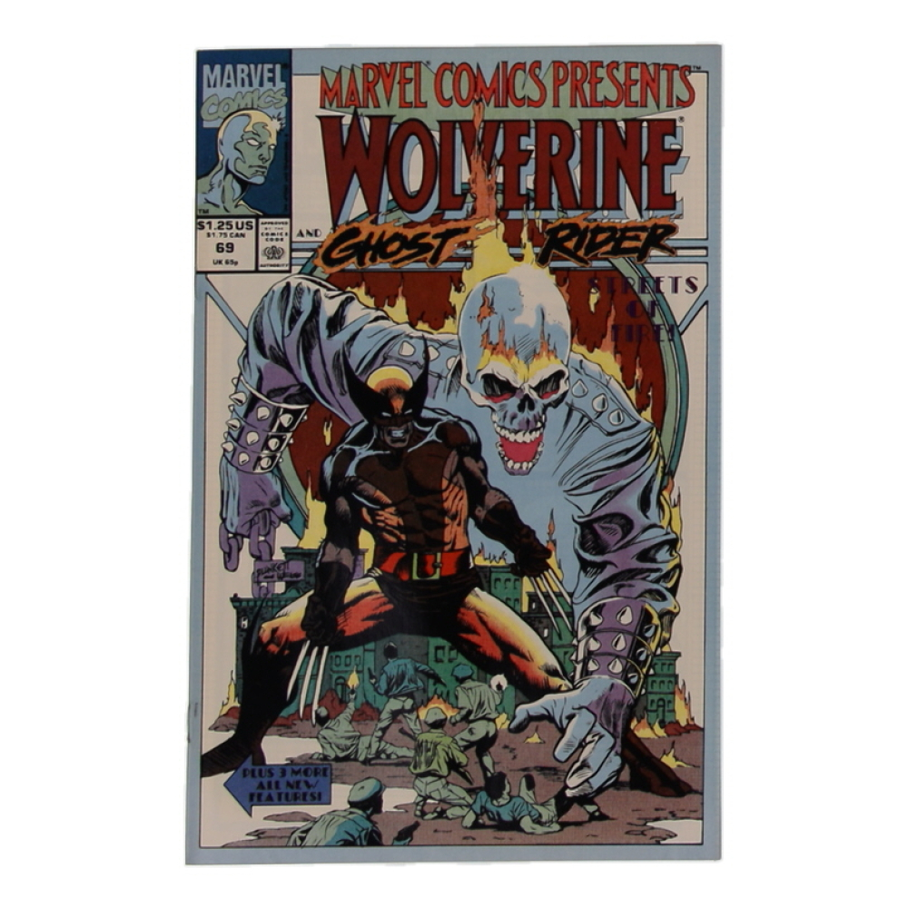 1991 "Marvel Comics Presents" Issue #69 Marvel Comic Book at PristineAuction.com