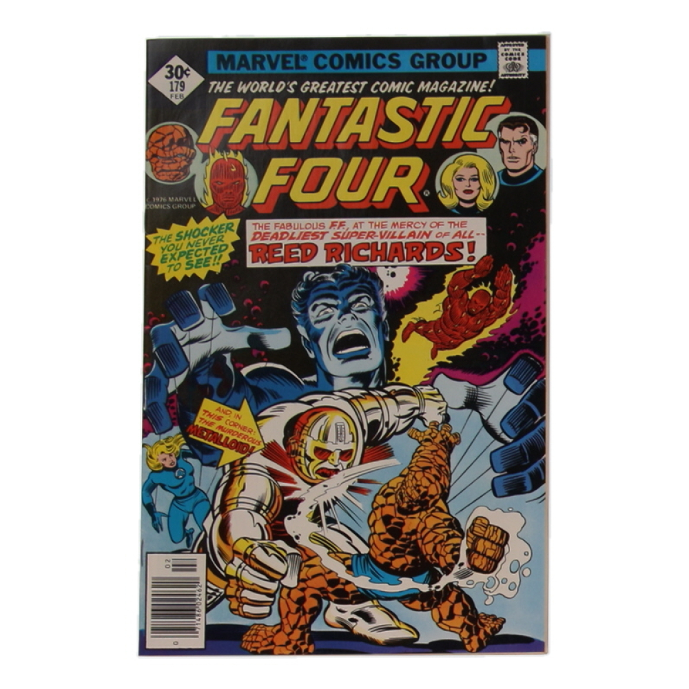 1977 "The Fantastic Four" Issue #179 Marvel Comic Book at PristineAuction.com