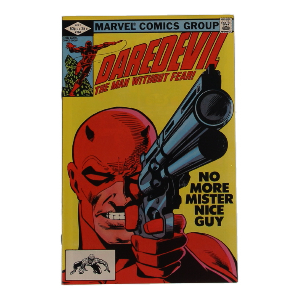 1982 "Daredevil" Issue #184 Marvel Comic Book at PristineAuction.com