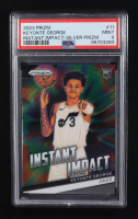Keyonte George 2023-24 Panini Instant Impact Silver Prizm #11 RC (PSA 9) at PristineAuction.com