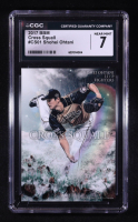 Shohei Ohtani 2017 BBM Cross Squall #CS01 RC (CGC 7) at PristineAuction.com