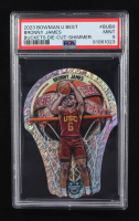 Bronny James 2023 Bowman U Best Buckets Die-Cut Shimmer #BUB-9 RC (PSA 9) at PristineAuction.com