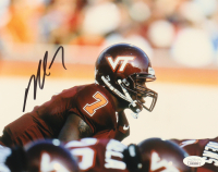 Michael Vick Signed Virginia Tech Hokies 8x10 Photo (JSA) at PristineAuction.com