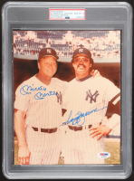 Mickey Mantle & Reggie Jackson Signed Yankees 8x10 Photo (PSA | Autograph Grade 10) at PristineAuction.com