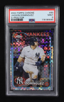 Jasson Dominguez 2024 Topps Chrome X-Fractor #89 RC (PSA 9) at PristineAuction.com